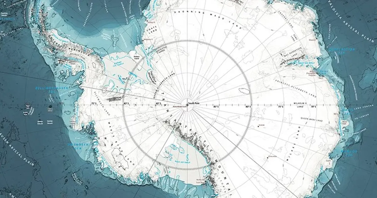 Бассейн антарктического океана. Антарктида на карте. Дно Южного океана. Батиметрия океана. Южный океан.